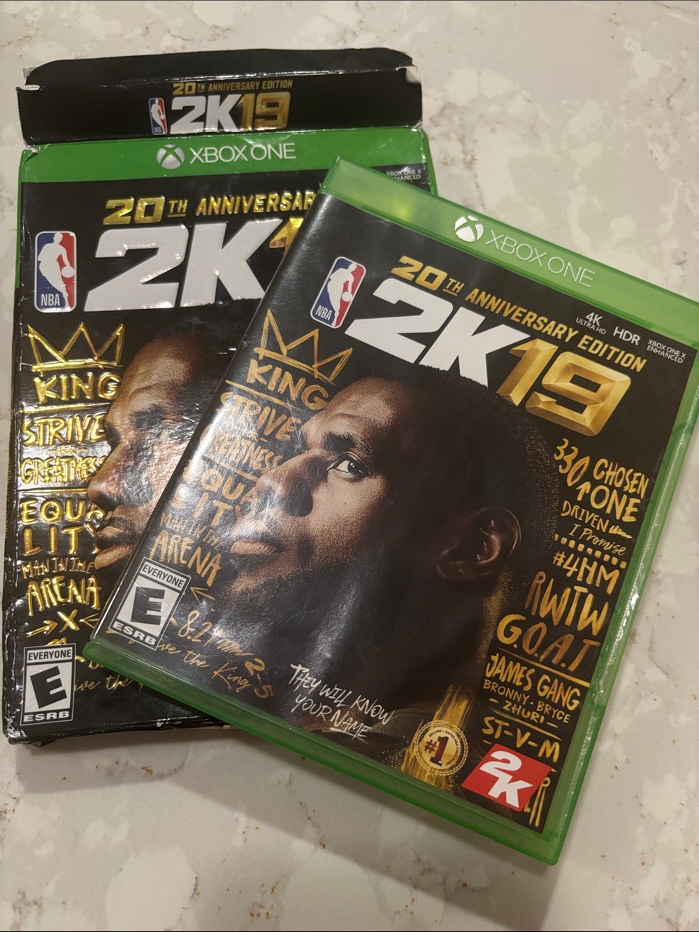 2k19 20th anniversary edition for Xbox one